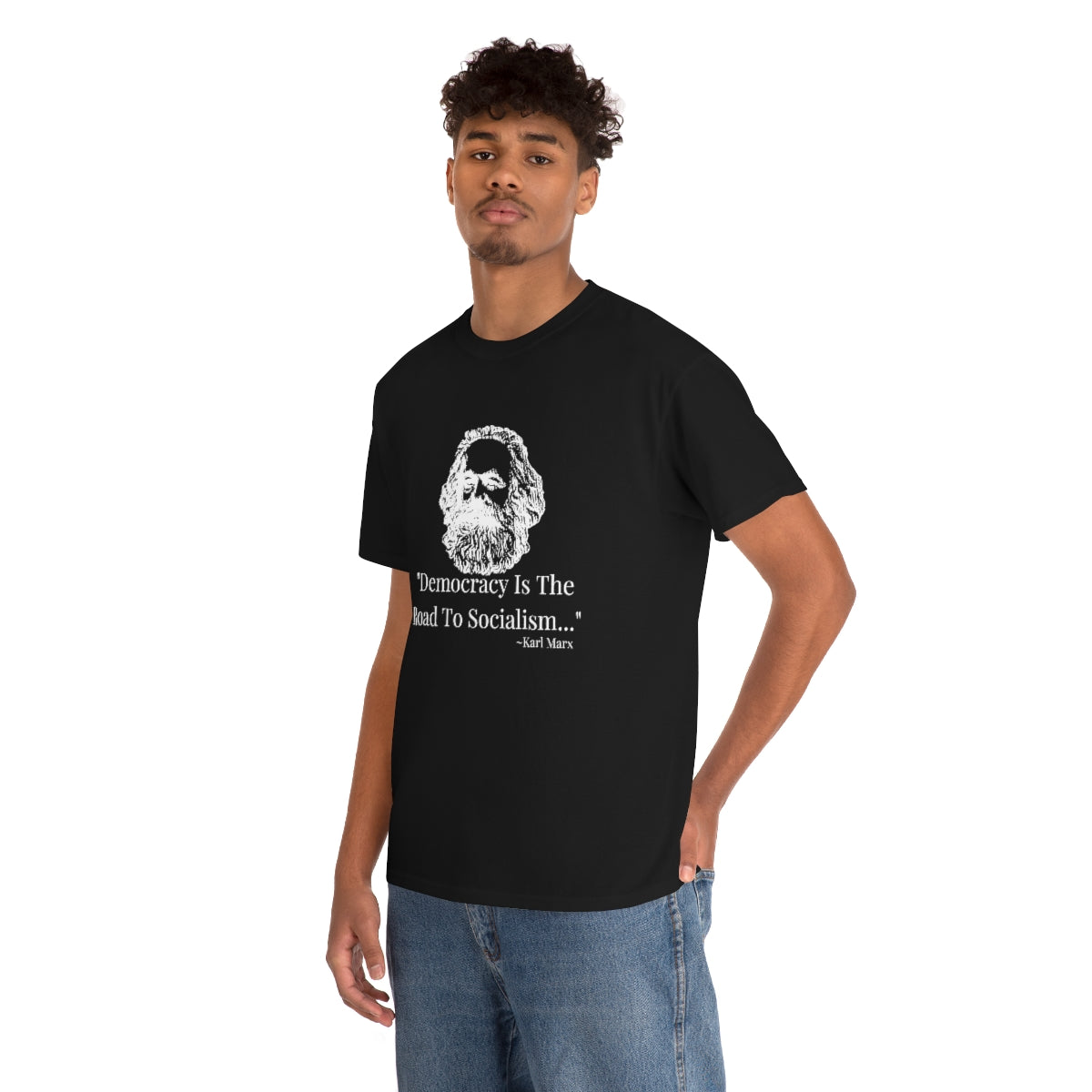 Unisex Karl Marx cotton t-shirt