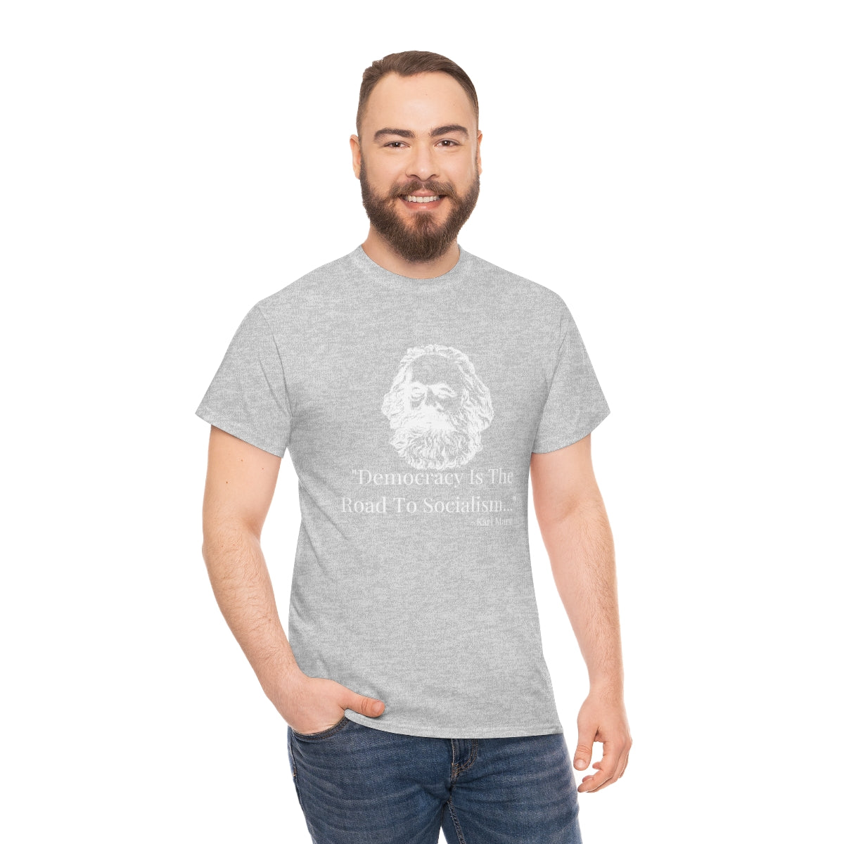 Unisex Karl Marx cotton t-shirt