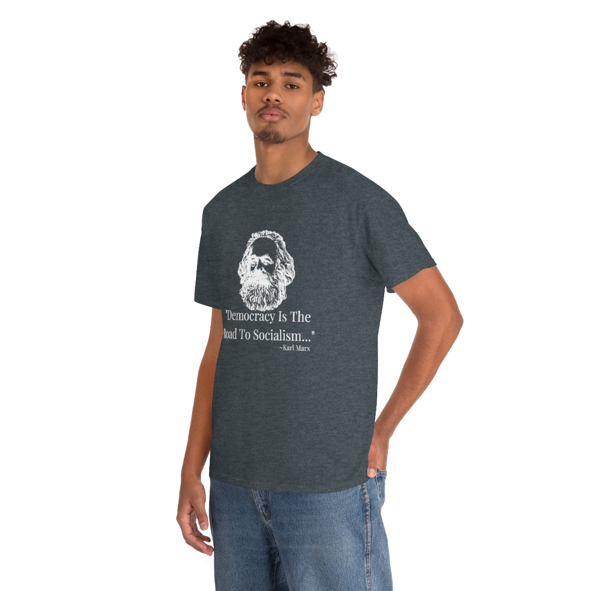 Unisex Karl Marx cotton t-shirt