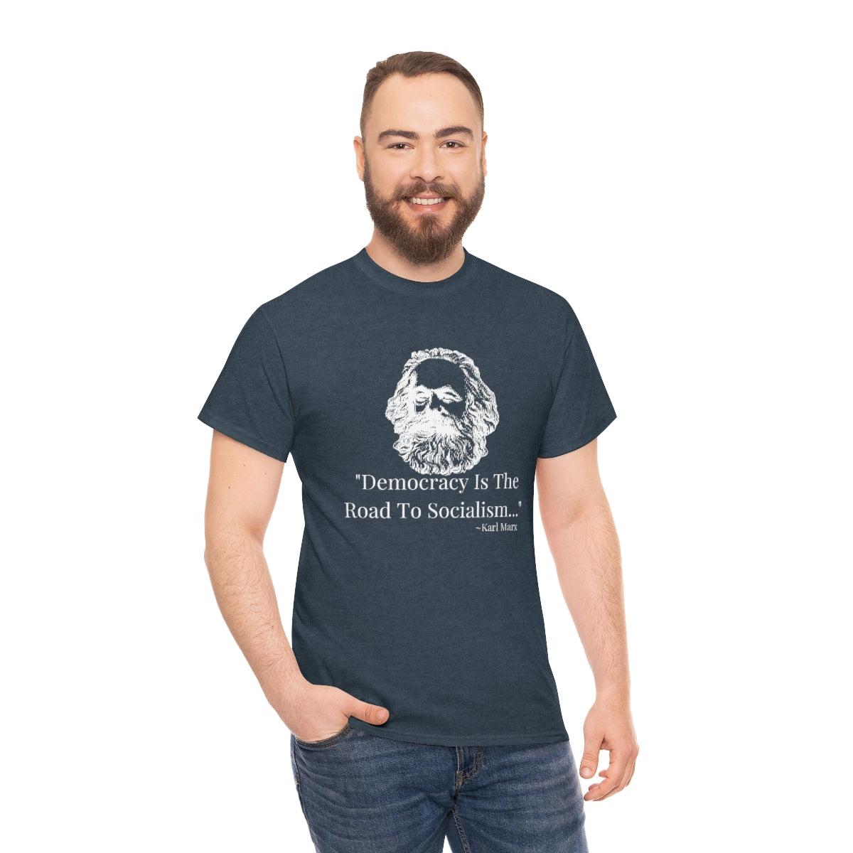 Unisex Karl Marx cotton t-shirt