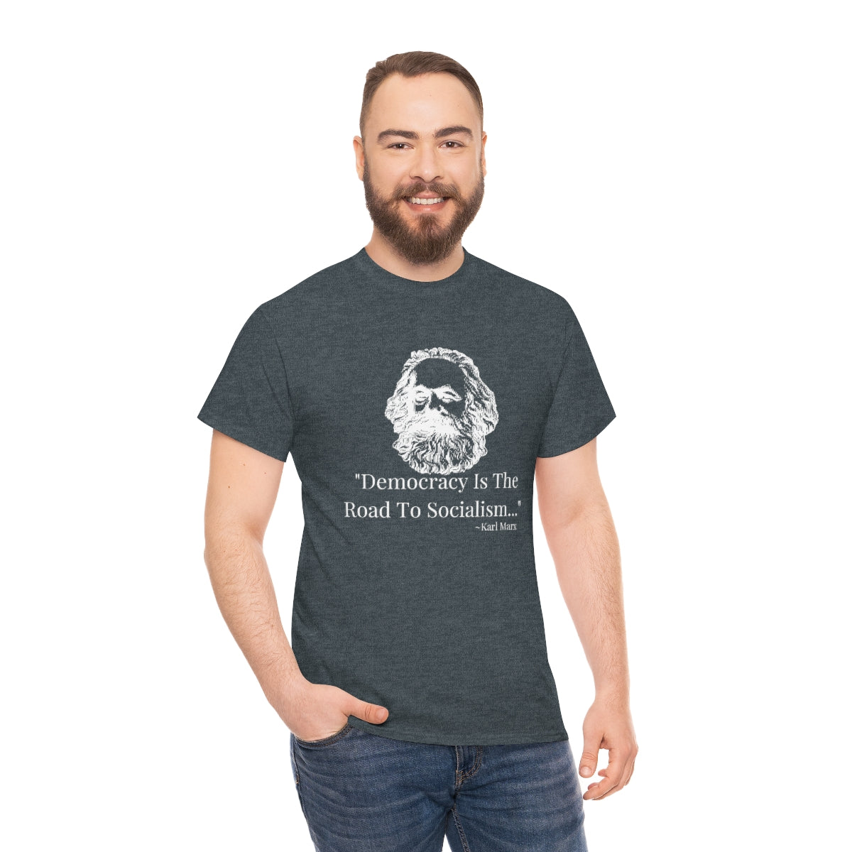 Unisex Karl Marx cotton t-shirt