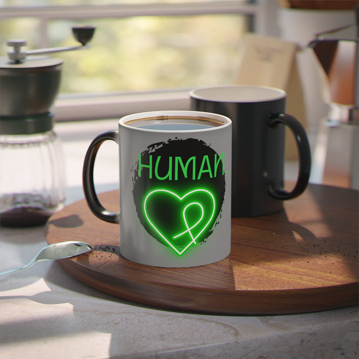 Human. Magic coffee mug depression self harm and suicide awareness