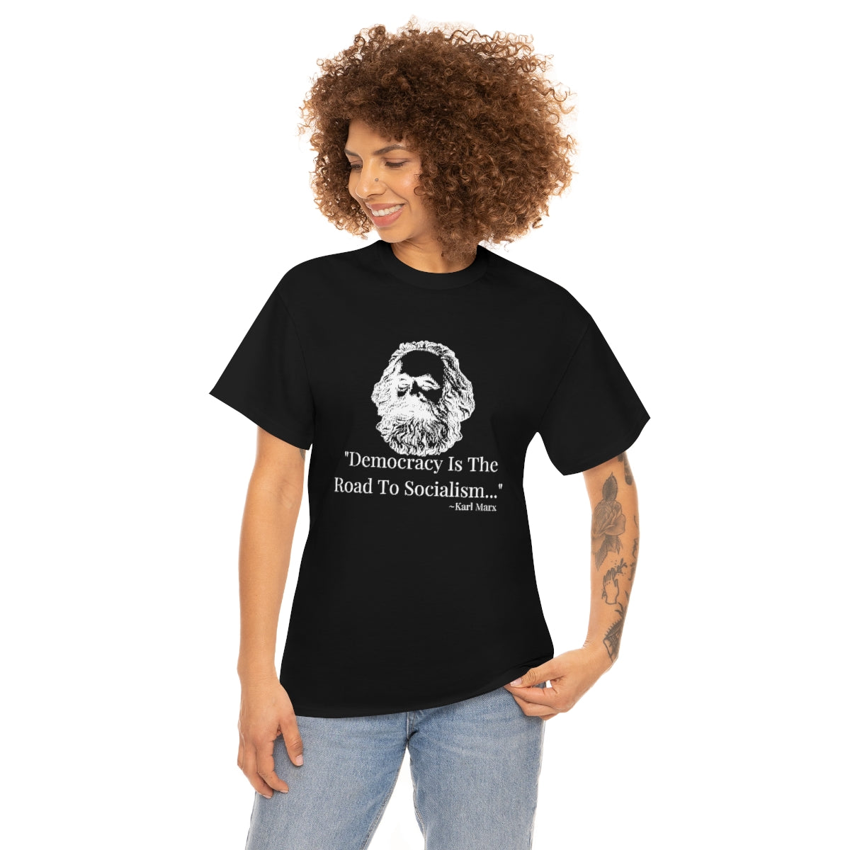 Unisex Karl Marx cotton t-shirt