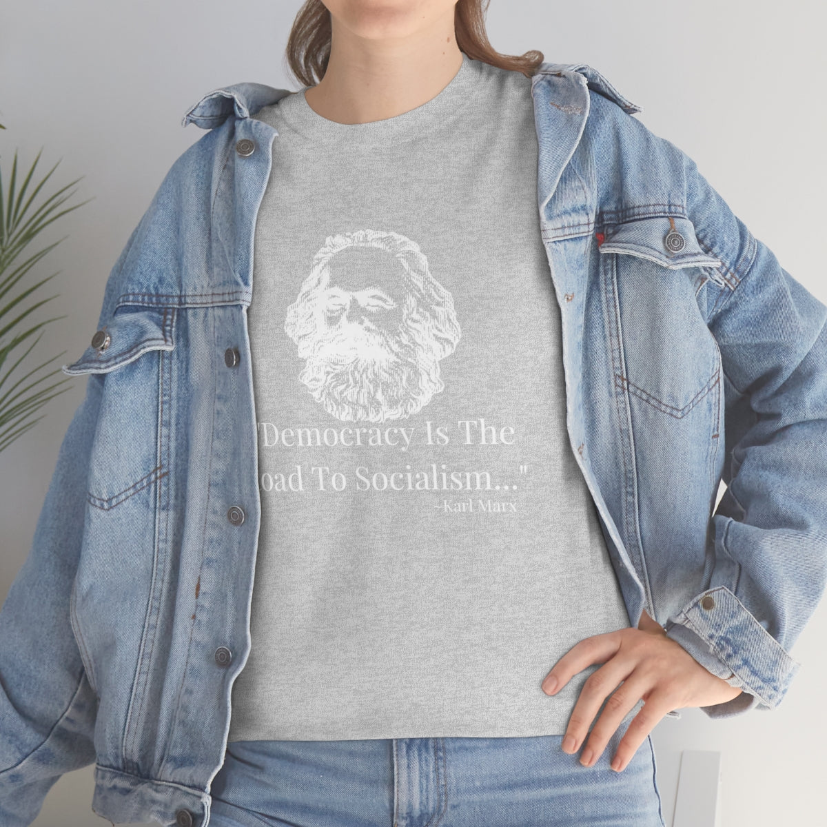 Unisex Karl Marx cotton t-shirt