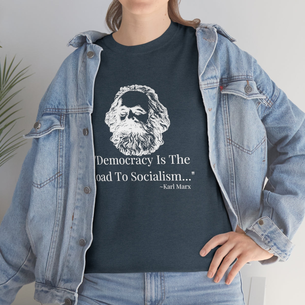 Unisex Karl Marx cotton t-shirt