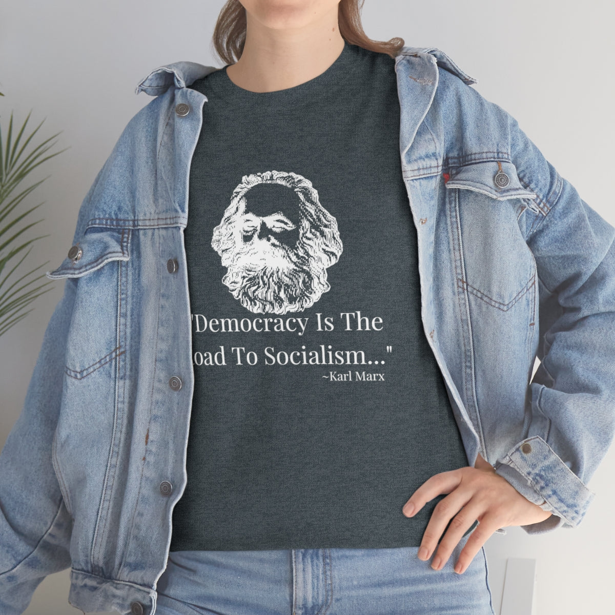 Unisex Karl Marx cotton t-shirt