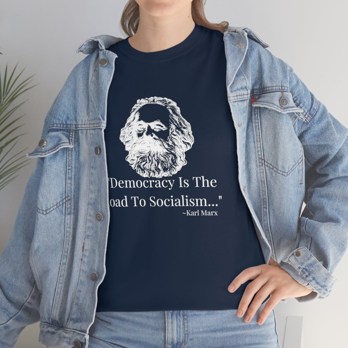 Unisex Karl Marx cotton t-shirt