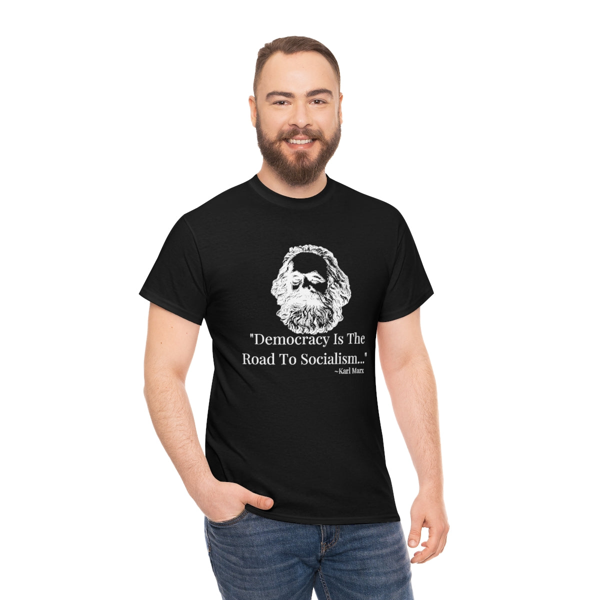 Unisex Karl Marx cotton t-shirt