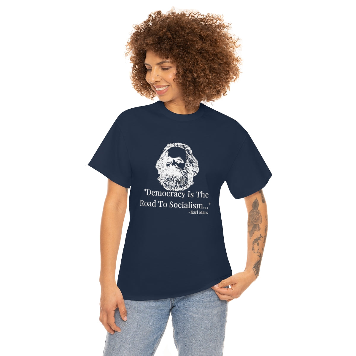 Unisex Karl Marx cotton t-shirt