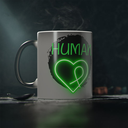 Human. Magic coffee mug depression self harm and suicide awareness