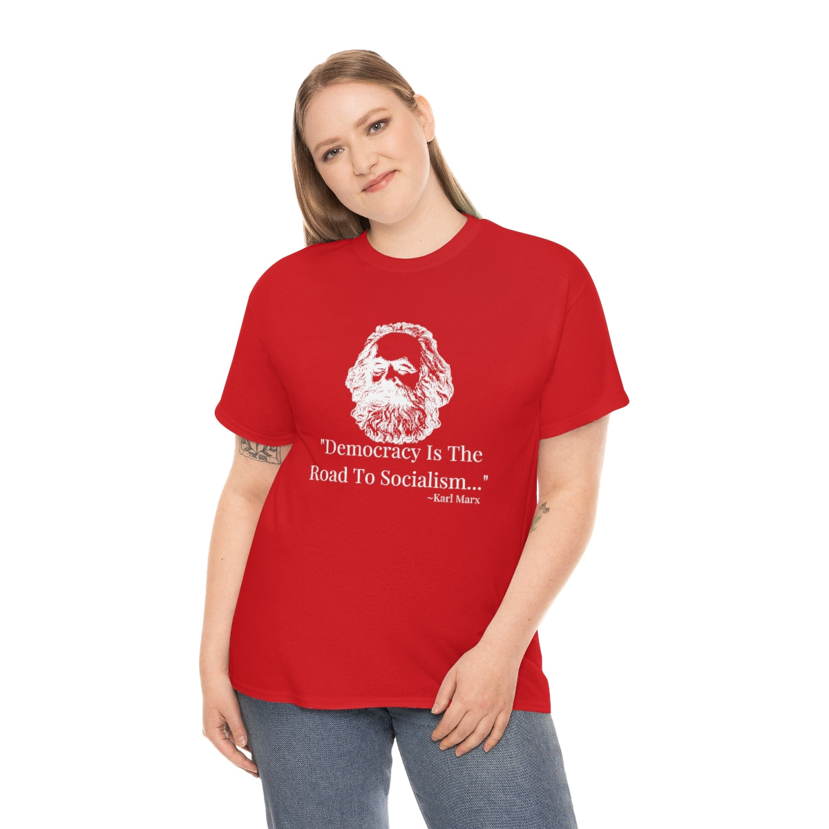 Unisex Karl Marx cotton t-shirt