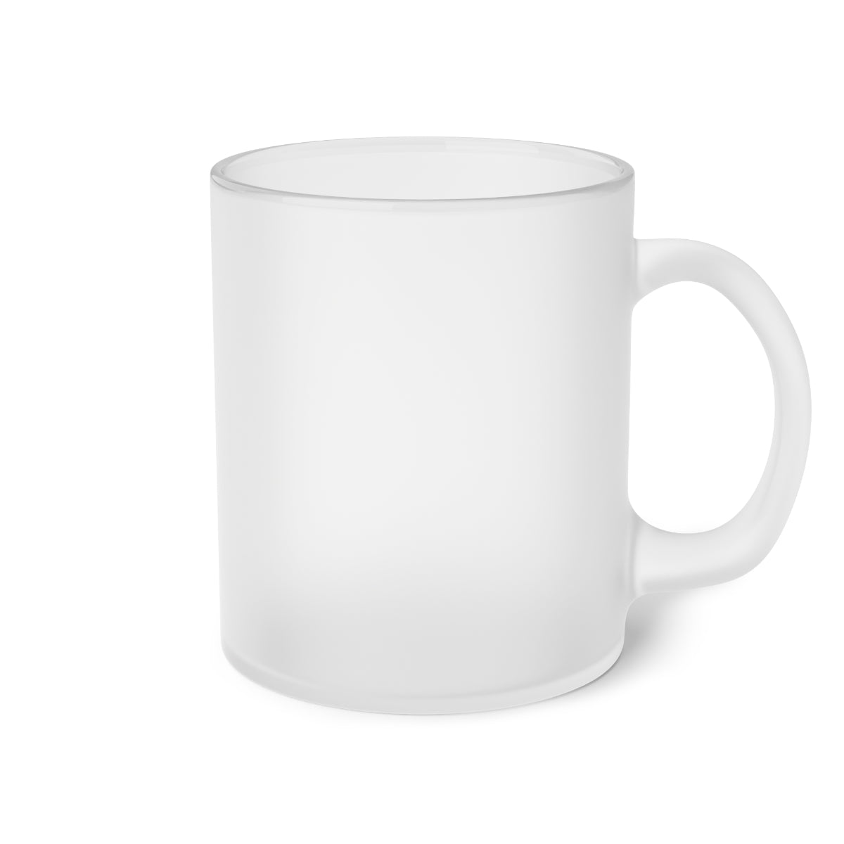 Frosted Glass Mug Human; Suicide awareness